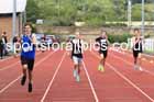 Boys 300 metres, 2025 Northumberland Schools Track and Fields, Wentworth, Hexham. Photo: David T. Hewitson/Sports for All Pics